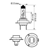 Lámpara PHILIPS 12972LLECOC1 12V 55W