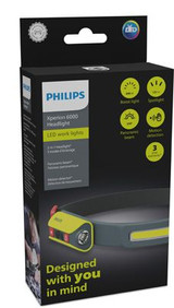 Lámpara portátil PHILIPS X60HEADX1 3,7V 2W