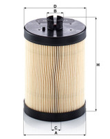 Filtro combustible MANN-FILTER PU 9015 z 126mm 85mm
