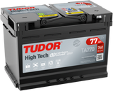 Batería de arranque TUDOR TA770 12V 77Ah
