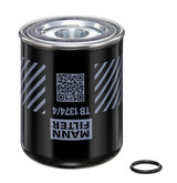 Cartucho del secador de aire, sistema de aire comprimido MANN-FILTER TB 1374/4 x 177mm 136mm