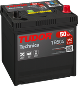 Batería de arranque TUDOR TB504 12V 50Ah