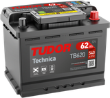 Batería de arranque TUDOR TB620 12V 62Ah