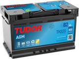 Batería de arranque TUDOR TK820 12V 82Ah