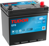 Batería de arranque TUDOR TL604 12V 60Ah
