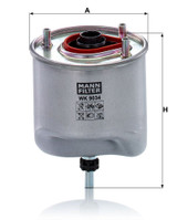 Filtro combustible MANN-FILTER WK 9034 126mm 96mm
