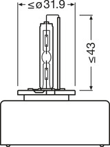 Lámpara, faro antiniebla ams-OSRAM 66540 12V 25W