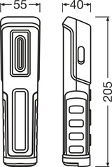 Lámpara portátil ams-OSRAM LEDIL421 3,7V 5W