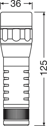 Lámpara portátil ams-OSRAM LEDIL429ESN 4,5V 6,8W