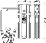 Arrancador auxiliar (booster de arranque) ams-OSRAM OJS030 12V 350A