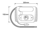Probador, cargador aire neumáticos ams-OSRAM OTI2110 6,9bar 0,1bar
