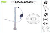 Elevalunas VALEO 850495 2polos 1,96kg