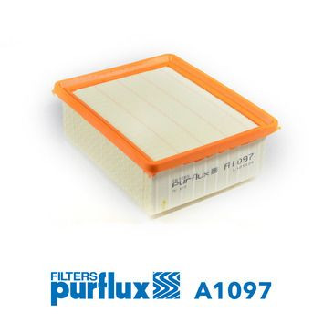 Filtro de aire PURFLUX A1097 80mm 206mm