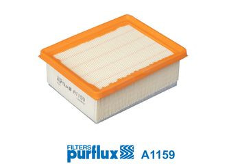 Filtro de aire PURFLUX A1159 85mm 207mm