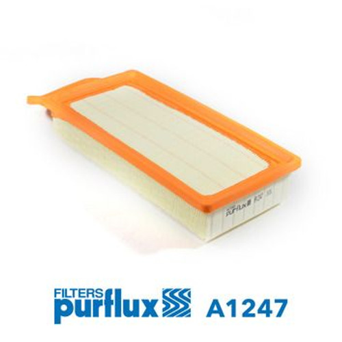 Filtro de aire PURFLUX A1247 63mm 385mm