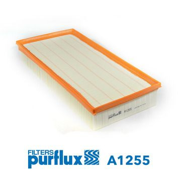Filtro de aire PURFLUX A1255 57mm 386mm