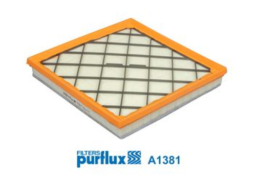 Filtro de aire PURFLUX A1381 40mm 262mm