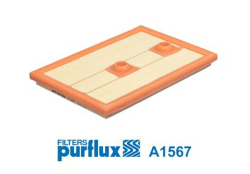 Filtro de aire PURFLUX A1567 25mm 270mm