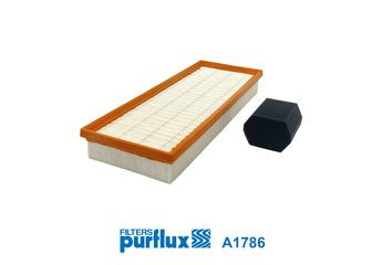 Filtro de aire PURFLUX A1786 44mm 351mm