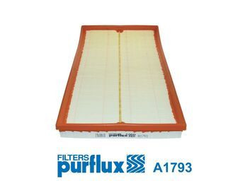 Filtro de aire PURFLUX A1793 34mm 415mm