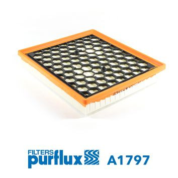 Filtro de aire PURFLUX A1797 53mm 290mm