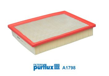 Filtro de aire PURFLUX A1798 60mm 322mm