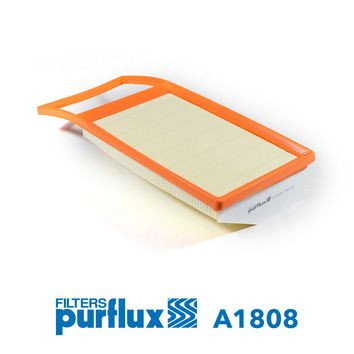 Filtro de aire PURFLUX A1808 63mm 348mm