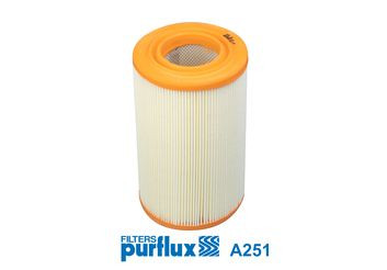 Filtro de aire PURFLUX A251 285mm 164mm