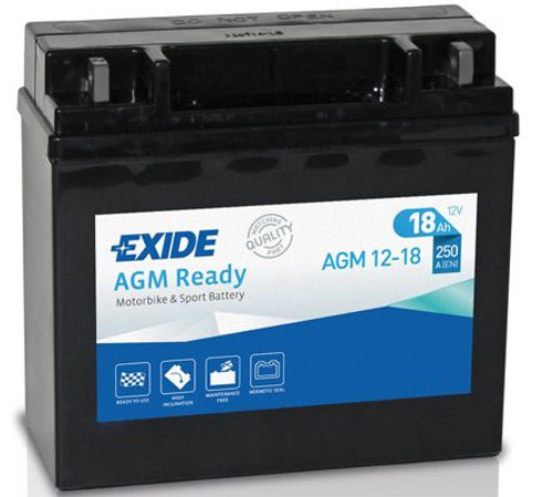 Batería de arranque TUDOR AGM12-18 12V 18Ah