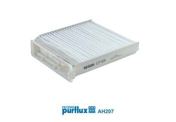Filtro, aire habitáculo PURFLUX AH207 42mm 207mm