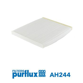 Filtro, aire habitáculo PURFLUX AH244 20mm 265mm