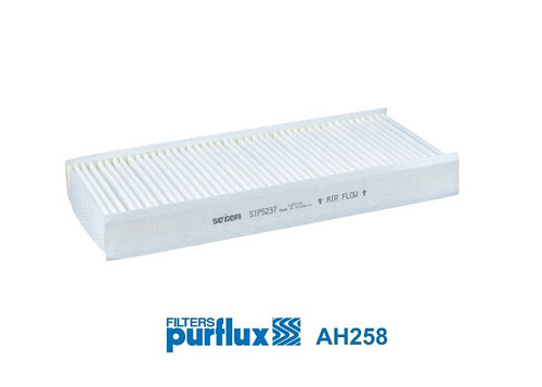 Filtro, aire habitáculo PURFLUX AH258 48mm 376mm