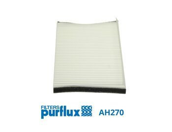 Filtro, aire habitáculo PURFLUX AH270 20mm 248mm