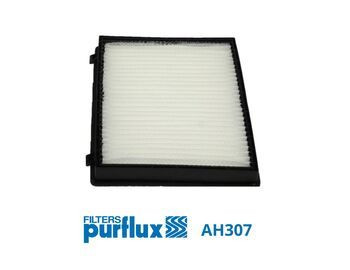 Filtro, aire habitáculo PURFLUX AH307 25mm 265mm