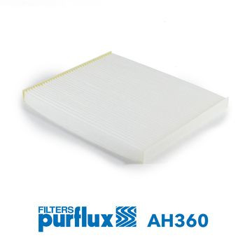 Filtro, aire habitáculo PURFLUX AH360 19mm 239mm