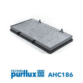 Filtro, aire habitáculo PURFLUX AHC186 44mm 348mm
