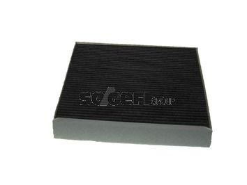 Filtro, aire habitáculo PURFLUX AHC209 34mm 278mm