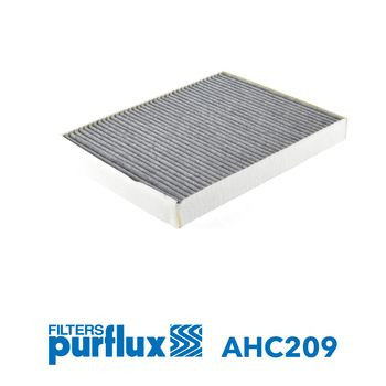 Filtro, aire habitáculo PURFLUX AHC209 34mm 278mm