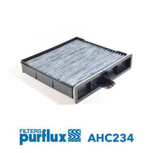 Filtro, aire habitáculo PURFLUX AHC234 47mm 237mm