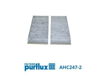 Filtro, aire habitáculo PURFLUX AHC247-2 30mm 308mm