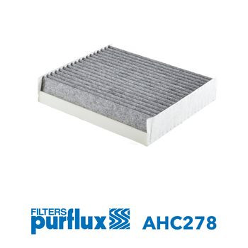 Filtro, aire habitáculo PURFLUX AHC278 40mm 202mm