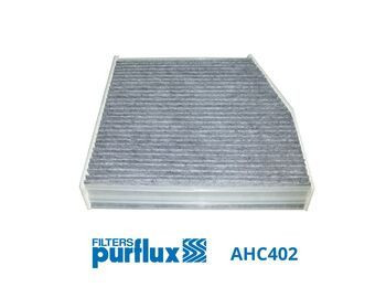 Filtro, aire habitáculo PURFLUX AHC402 44mm 255mm