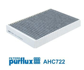 Filtro, aire habitáculo PURFLUX AHC722 37mm 230mm