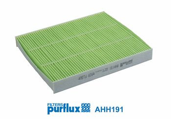 Filtro, aire habitáculo PURFLUX AHH191 32mm 252mm
