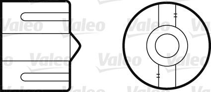 Lámpara, luz intermitente VALEO 032213 12V 5W