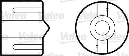 Lámpara, luz intermitente VALEO 032213 12V 5W