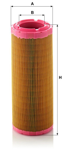 Filtro de aire MANN-FILTER C 1196/2 274mm 60mm