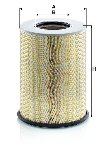 Filtro de aire MANN-FILTER C 31 1345/1 411mm 152mm