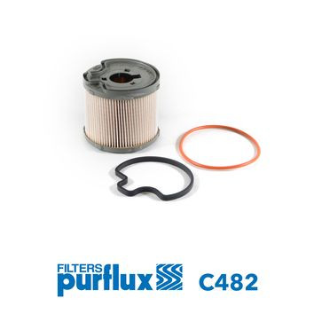 Filtro combustible PURFLUX C482 77mm 83mm