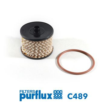 Filtro combustible PURFLUX C489 75mm 92mm
